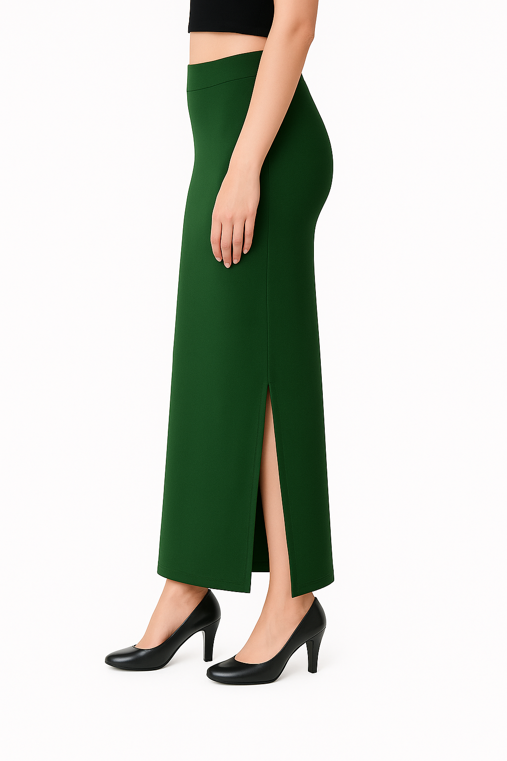 Rama Green Women's Solid Shapewear