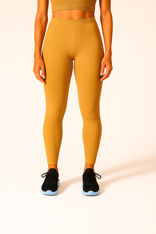 Sand Women's Ankle Length Stretchable Cotton Lycra Leggings