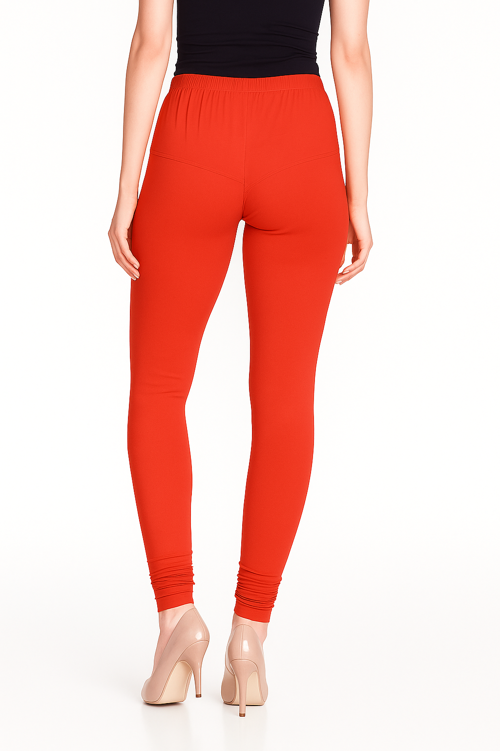 Tomato Women's Solid Churidar Stretchable Cotton Blend Legging