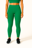 Emerald Green Women's Ankle Length Stretchable Cotton Lycra Leggings