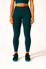 D Teal Women's Ankle Length Stretchable Cotton Lycra Leggings