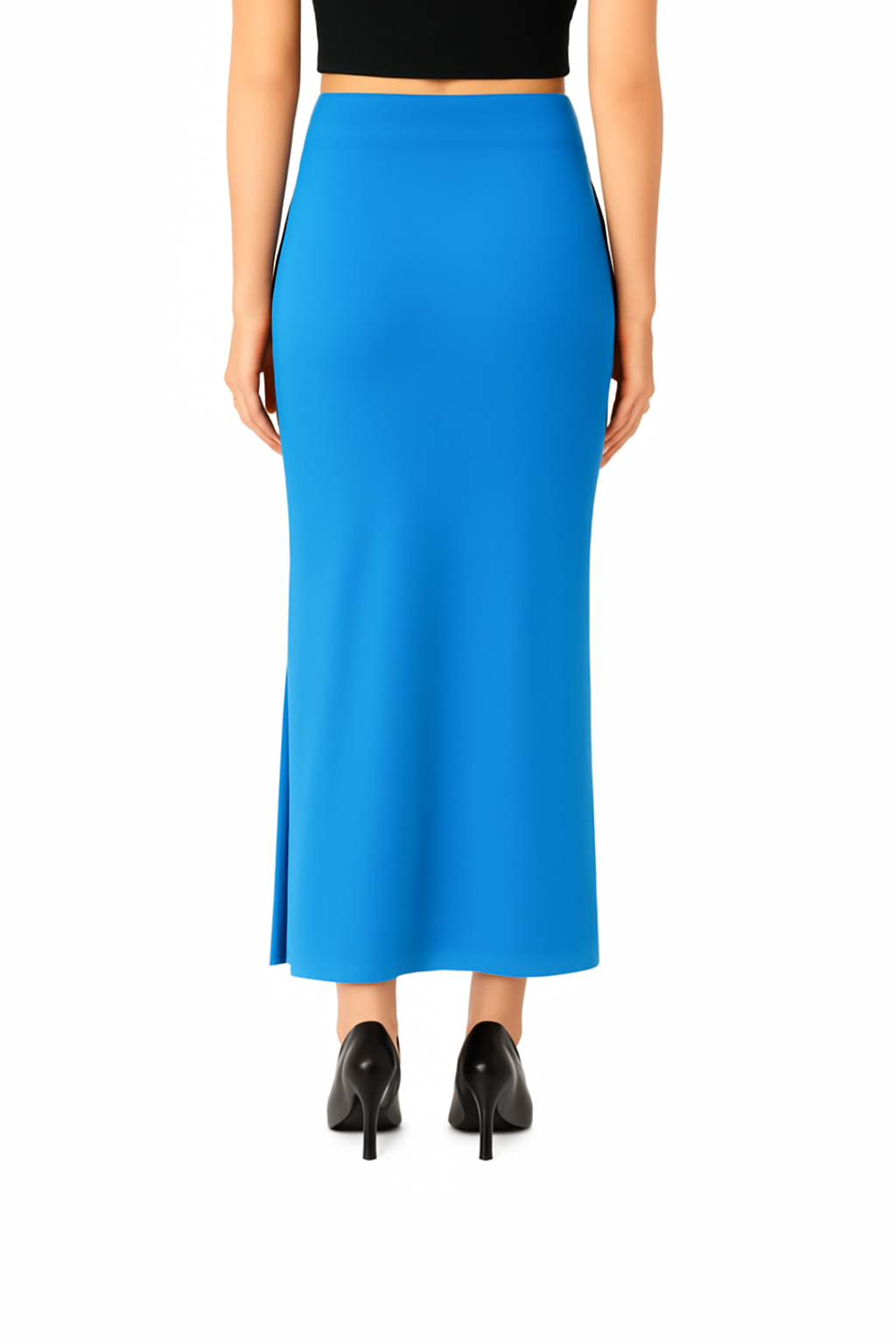 Turquoise Blue Women's Solid Shapewear