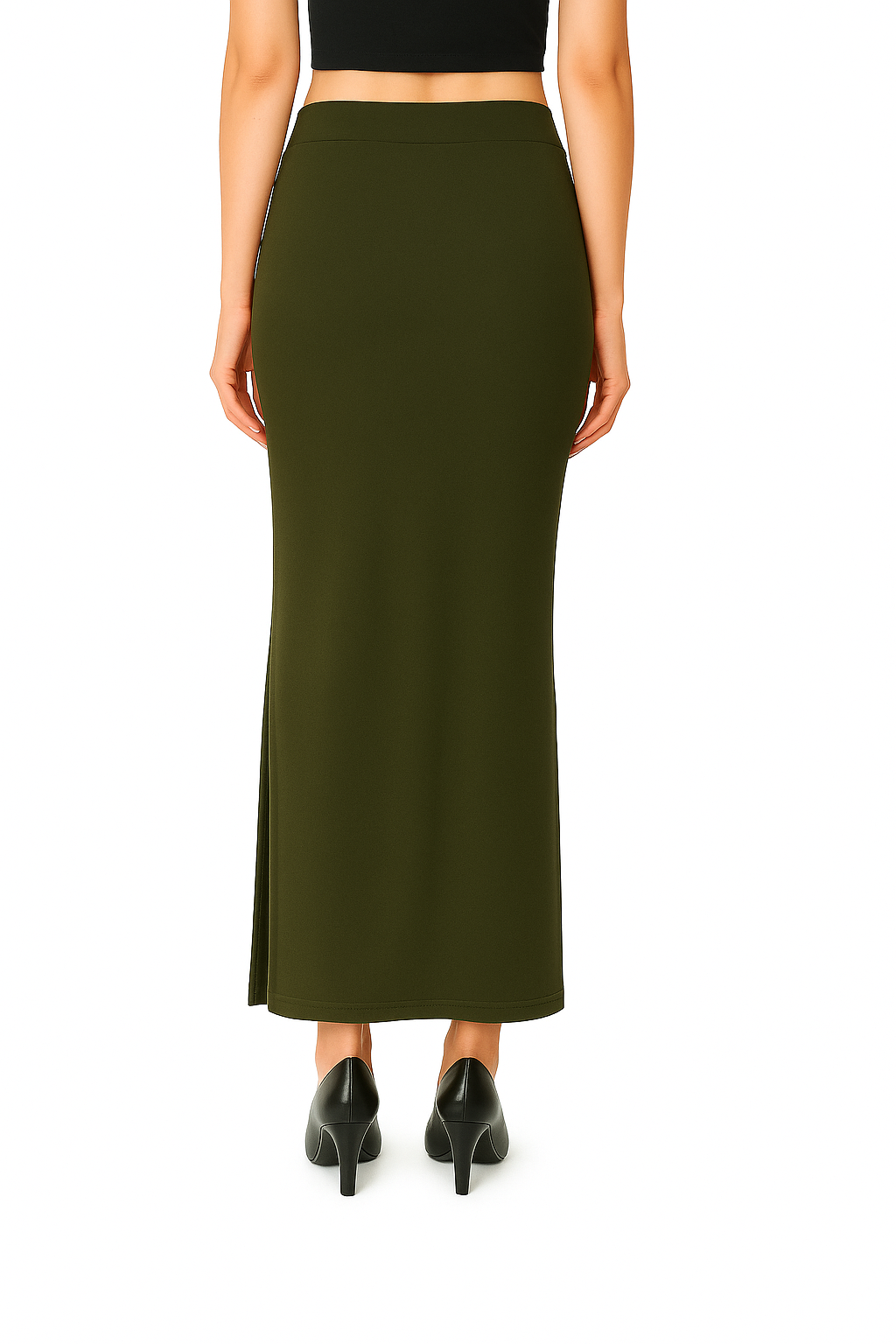 Dark Mehendi Women's Solid Shapewear