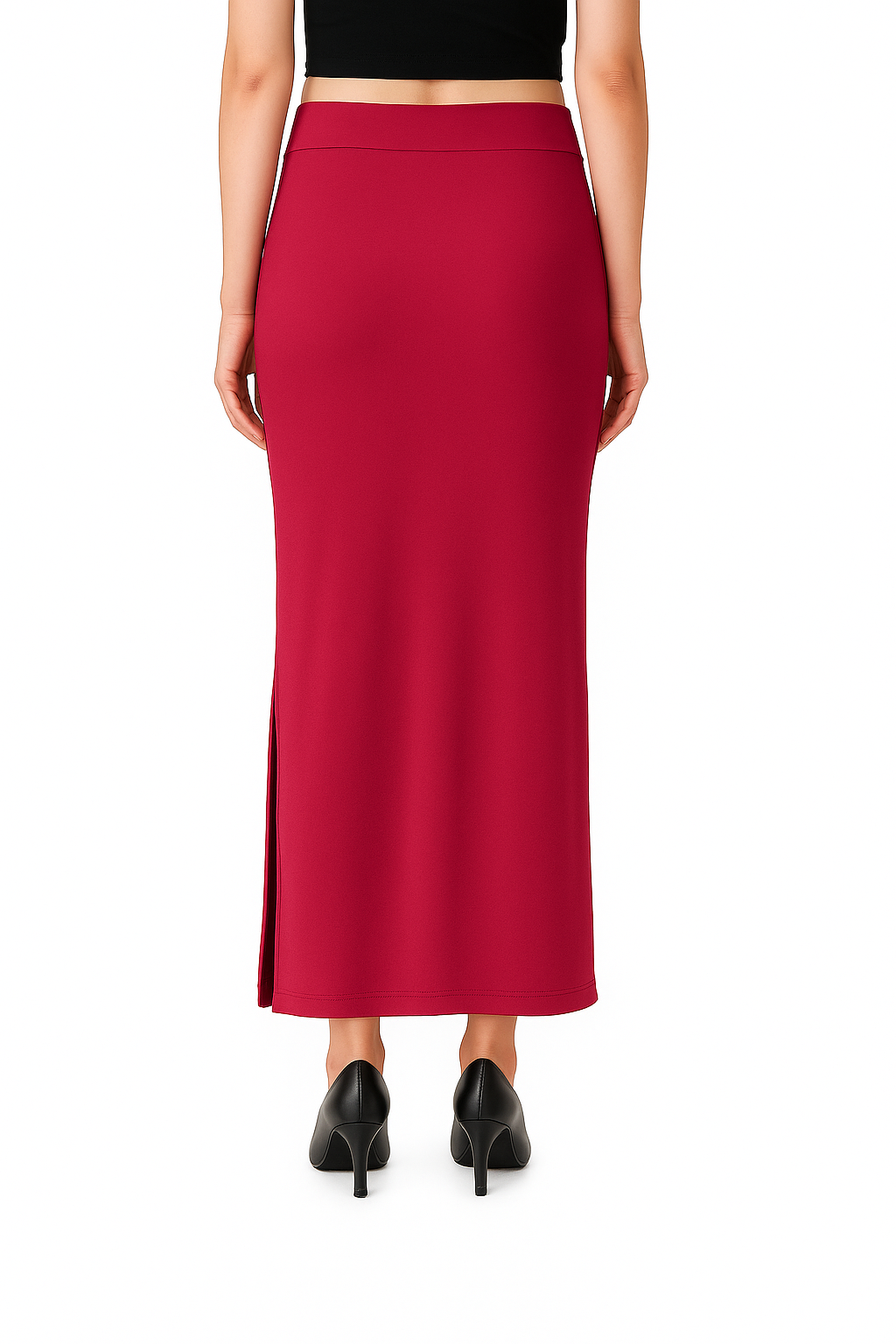 Bright Pink Women's Solid Shapewear