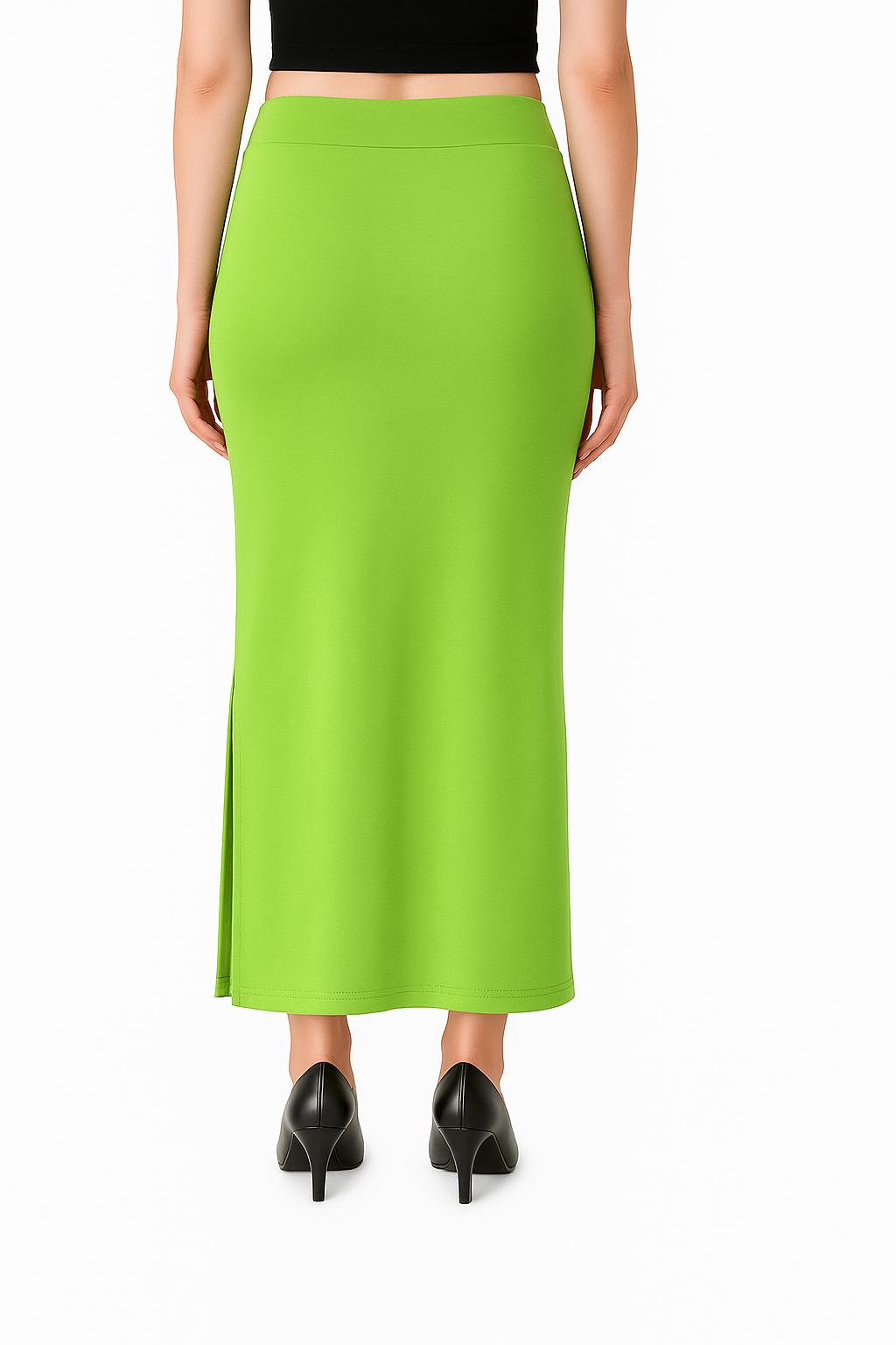 Parrot Green Women's Solid Shapewear