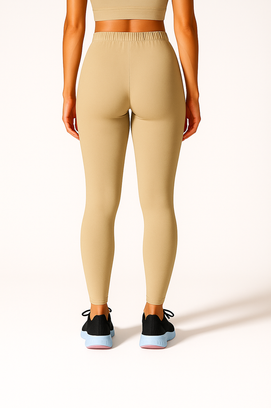 Fawn Women's Ankle Length Stretchable Cotton Lycra Leggings