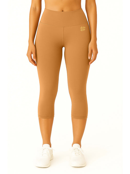 Biscuit Women's Solid Capri pant