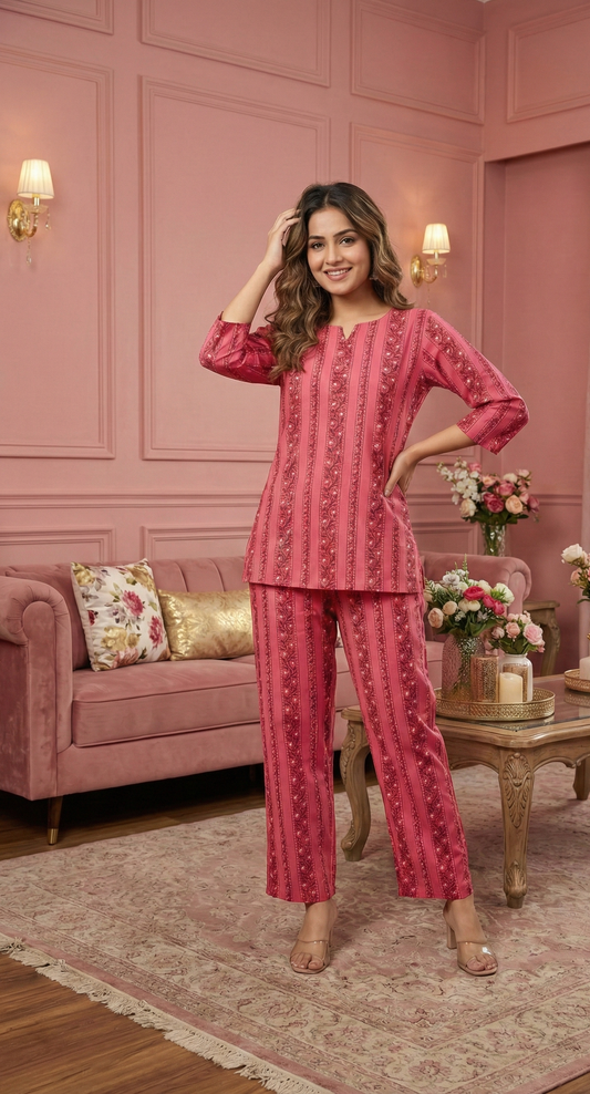 Coord Set - Lounge Wear