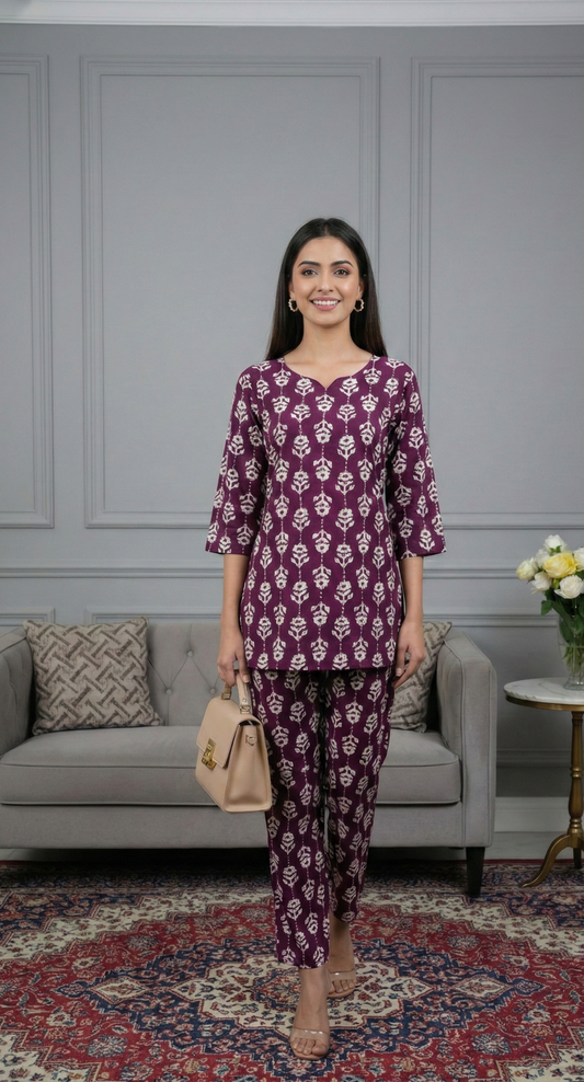 Coord Set - Lounge Wear