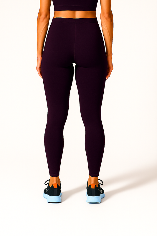 Royal Lilac Women's Ankle Length Stretchable Cotton Lycra Leggings