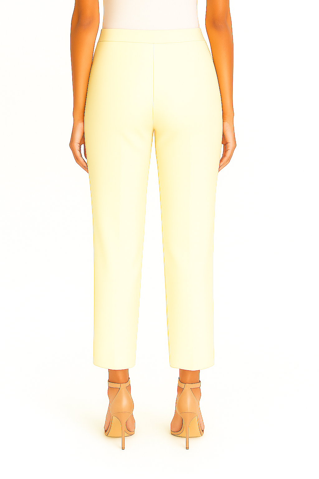 Butter Women's Solid Cotton Lycra Kurti Pant