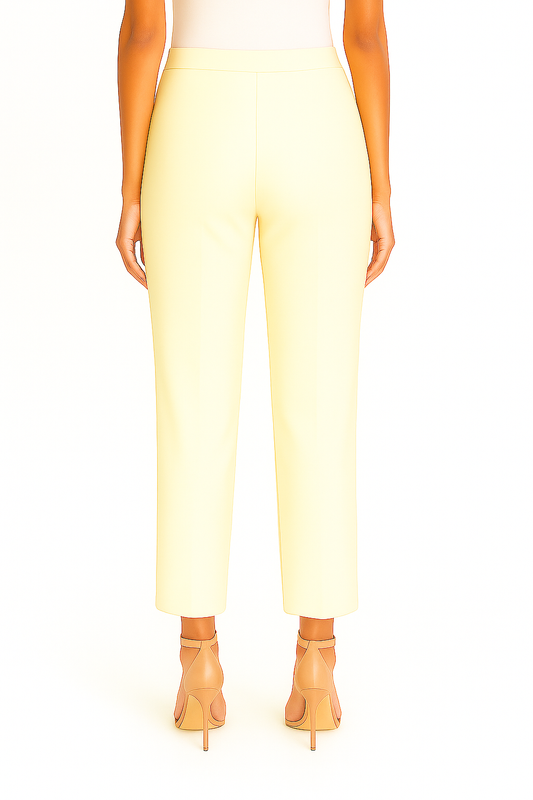 Butter Women's Solid Cotton Lycra Kurti Pant