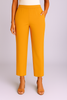 Deep Mustard Women's Solid Cotton Lycra Kurti Pant