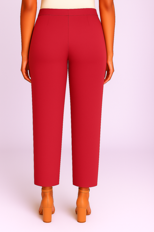 Cherry Women's Solid Cotton Lycra Kurti Pant