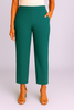 D. Teal Women's Solid Cotton Lycra Kurti Pant