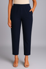 Denim Blue Women's Solid Cotton Lycra Kurti Pant