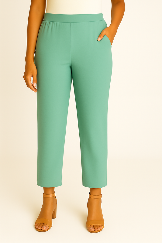 Kiwi Women's Solid Cotton Lycra Kurti Pant
