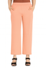 Peach Women's Solid Relaxed Fit Pant