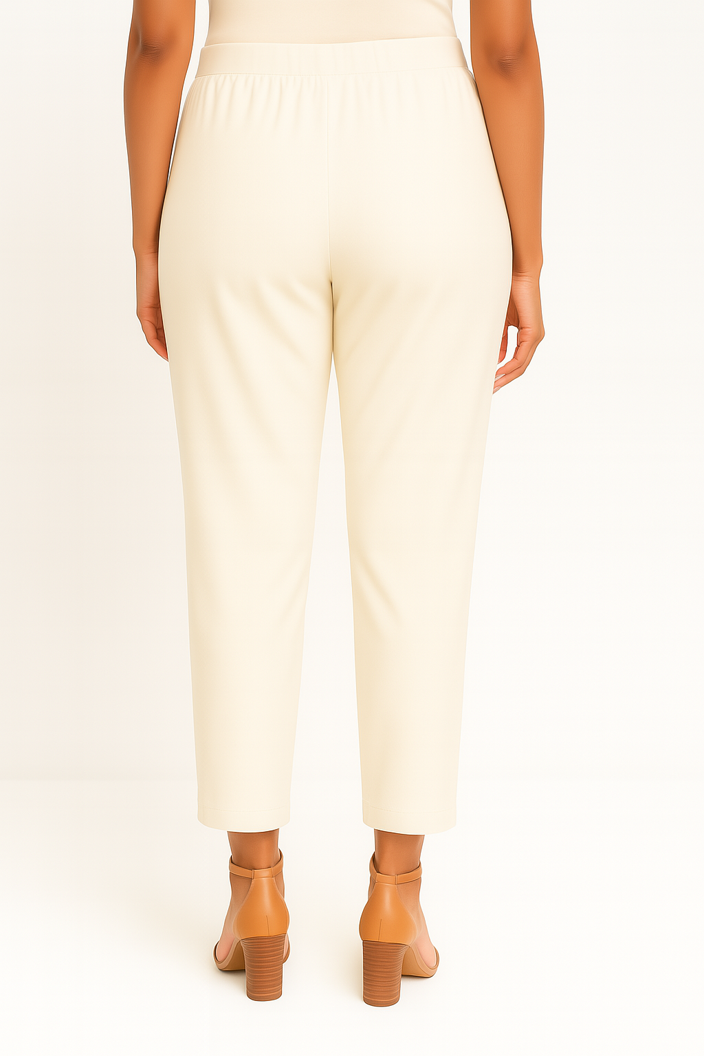 Vanilla Ice Women's Solid Cotton Lycra Kurti Pant