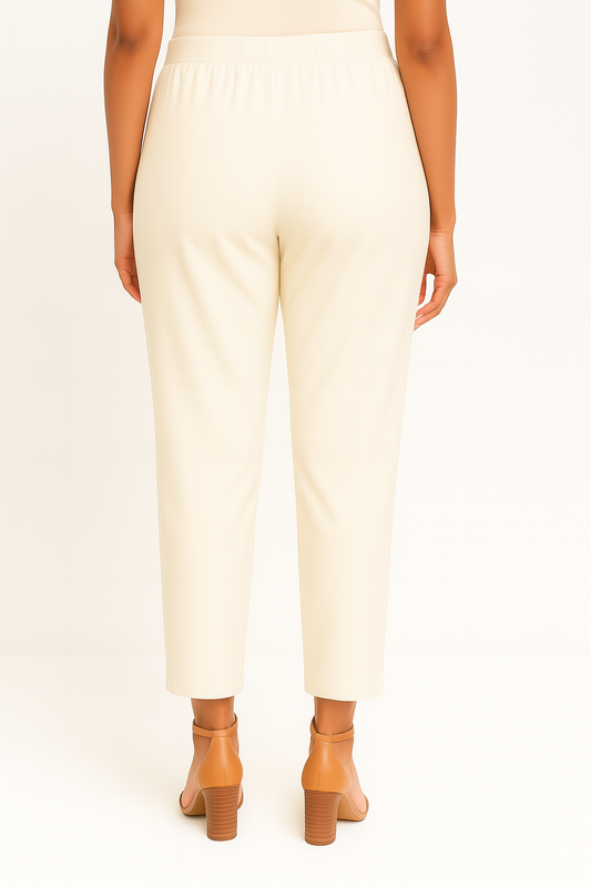 Vanilla Ice Women's Solid Cotton Lycra Kurti Pant