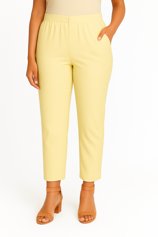 Golden Mist Women's Solid Cotton Lycra Kurti Pant