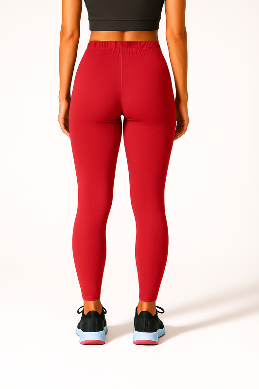 Rose Women's Ankle Length Stretchable Cotton Lycra Leggings