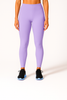 Lavendar Women's Cotton Lycra Solid Straight Pant