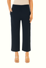 Navy Women's Solid Regular Fit Flare Kurti Pant