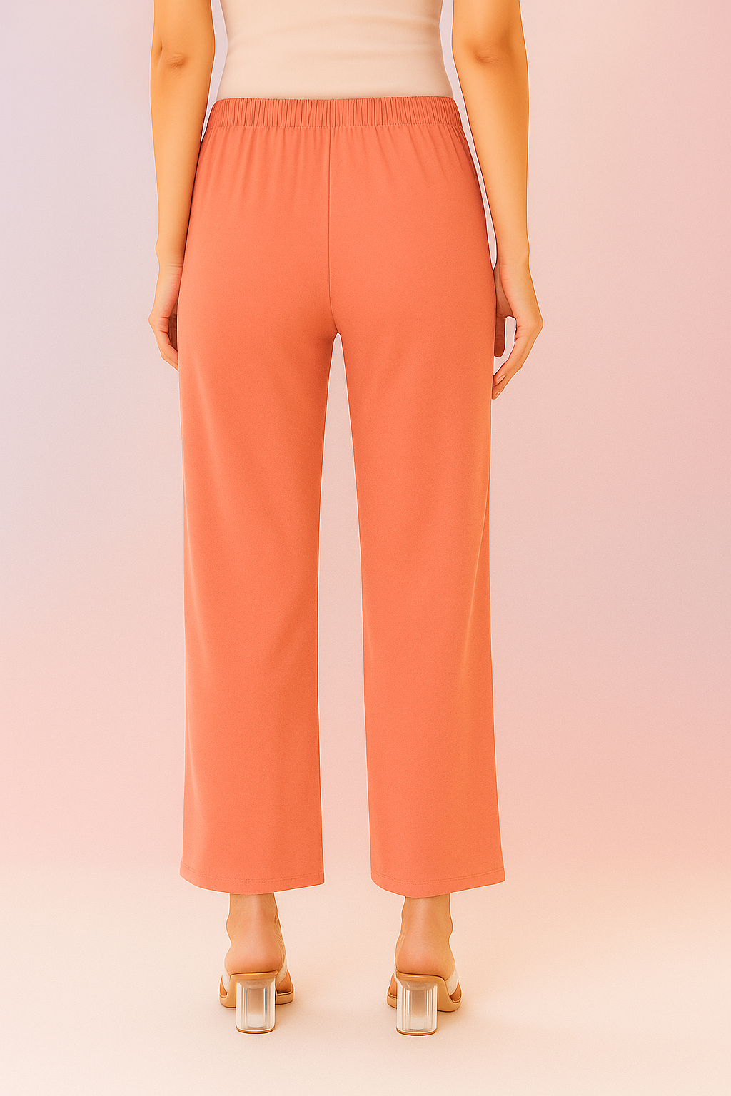 Scarlet Women's Solid Regular Fit Flare Kurti Pant