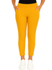Light Mustard Women's Solid Elasticated Lounger Pant