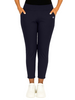 Denim Blue Women's Solid Elasticated Lounger Pant