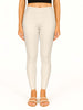 Off White Women's Solid Pleated Pant