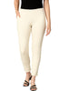 Butter Women's Cotton Lycra Solid Straight Pant