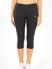 Charcoal Women's Solid Capri pant